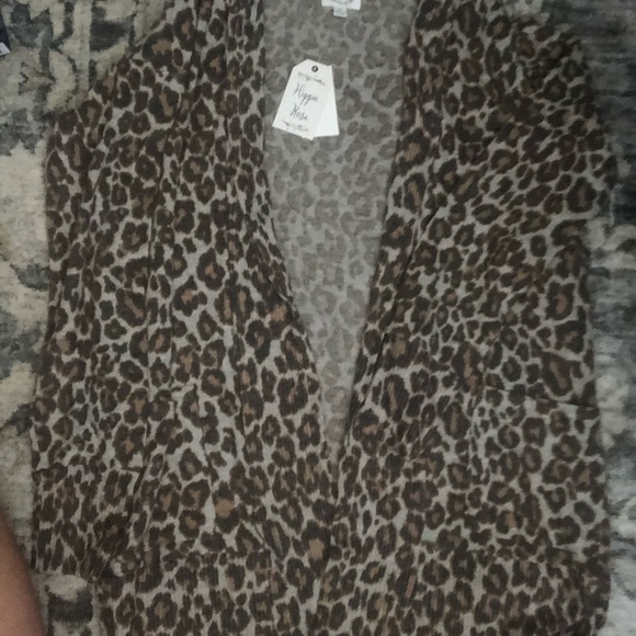 Brown leopard print sweater - Picture 1 of 1